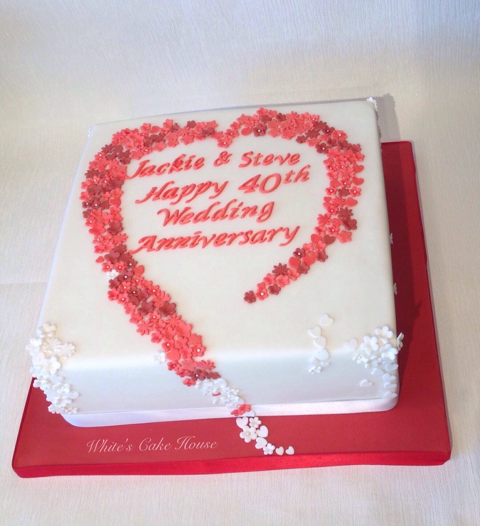 Anniversary White's Cake House